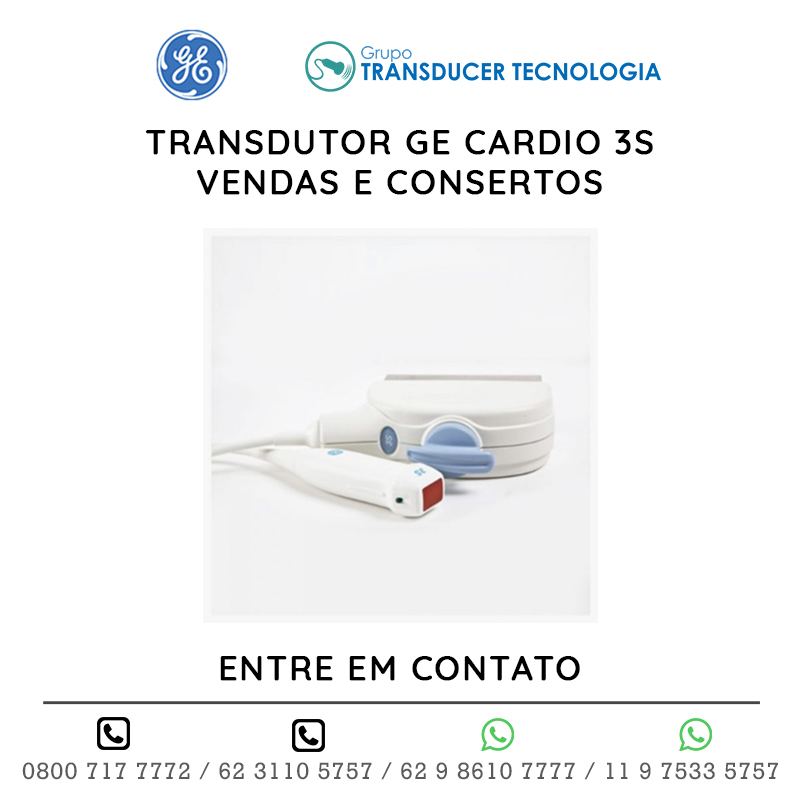 TRANSDUTOR GE CARDIO 3S - VENDAS E CONSERTOS