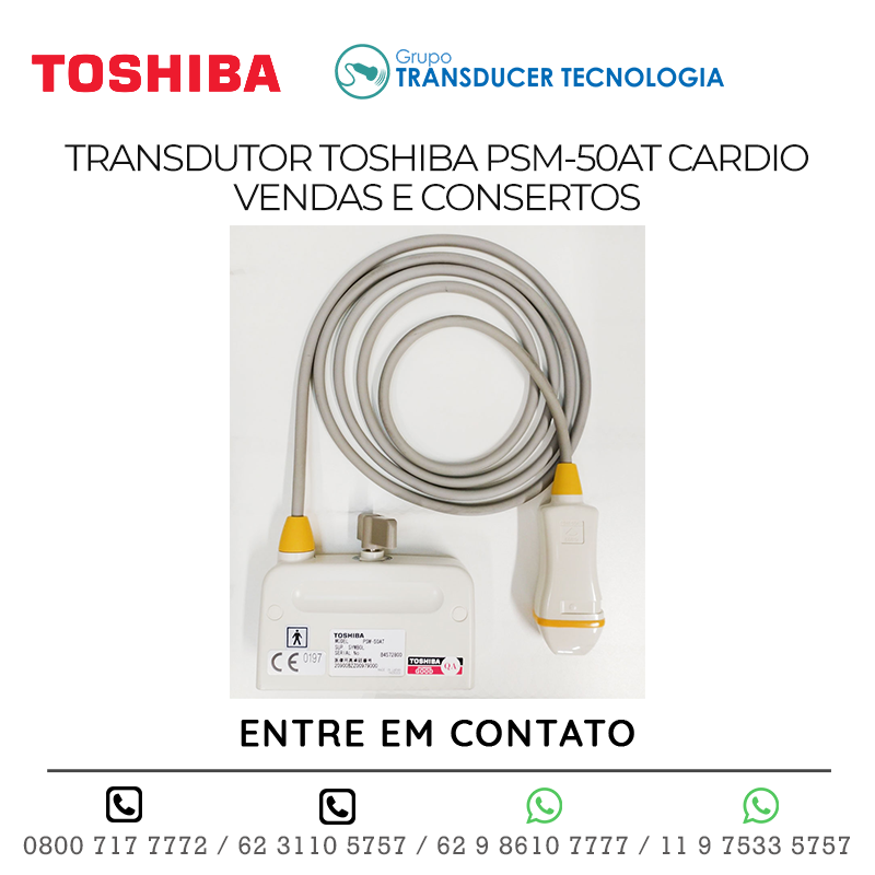 TRANSDUTOR TOSHIBA PSM 50AT CARDIO - VENDAS E CONSERTOS
