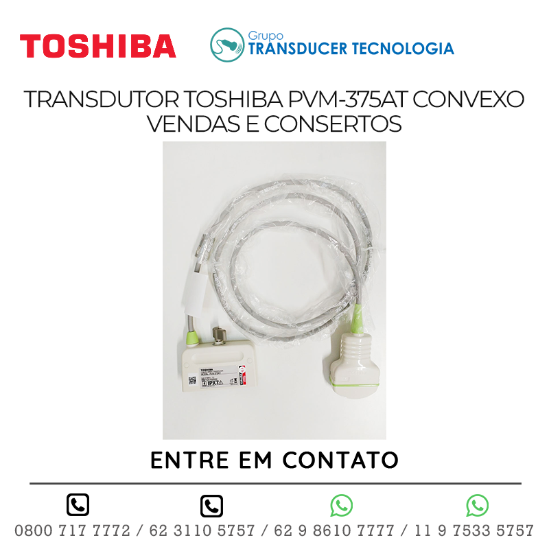 TRANSDUTOR TOSHIBA PVM 375AT CONVEXO - VENDAS E CONSERTOS